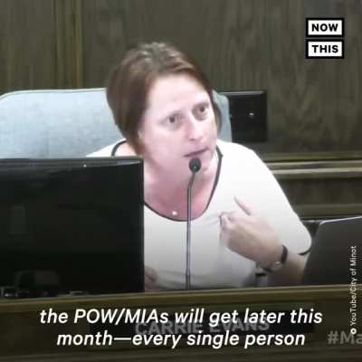 North Dakota's first openly lesbian official defends her right to have the Pride flag flown in the city