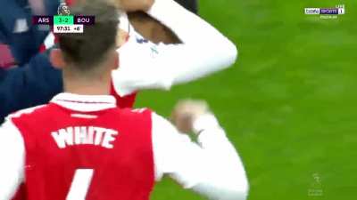 [ARABIC COMMENTARY] Reiss Nelson winner vs Bournemouth