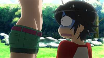 *Asserts belly dominance