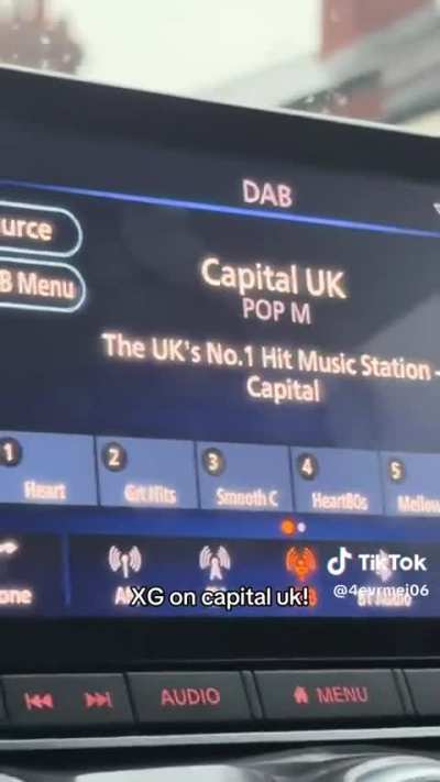 Hypnotize playing on Capital FM, one of the UK’s biggest radio stations