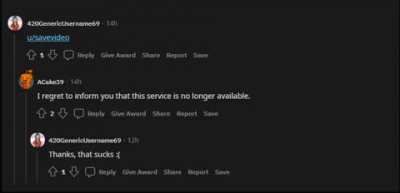 U/SaveVideo Rule