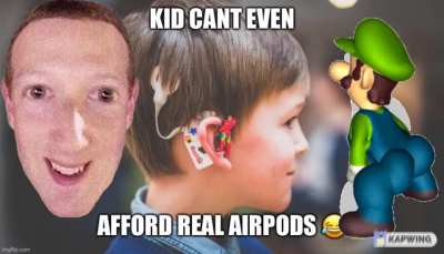 So broke