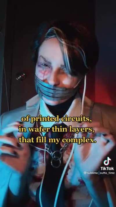 “I Have No Mouth and I Must Scream” lives on I’m cosplay form