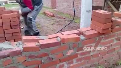Russian bricklayers are a skilled bunch