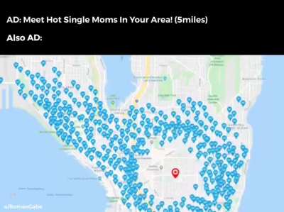 They said they live 5 miles away from me?