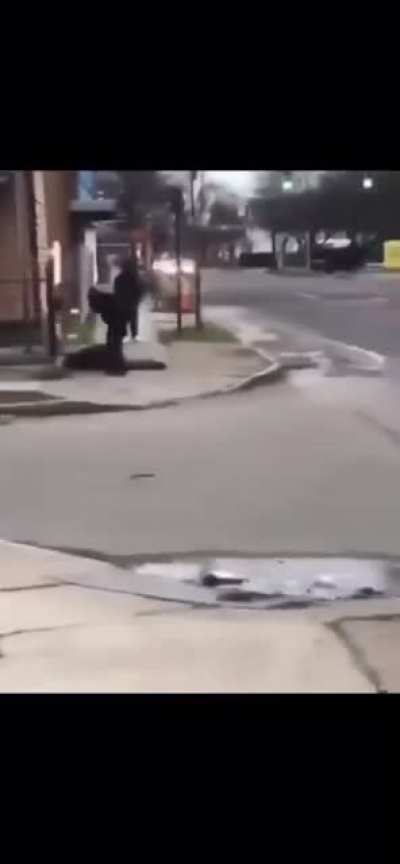 HMFT after getting sucker punched and dragged off