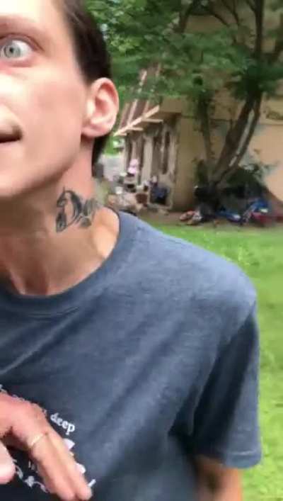 Just methin' around with the neighbors