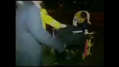 WCGW if the door to the ambulance is not locked properly?