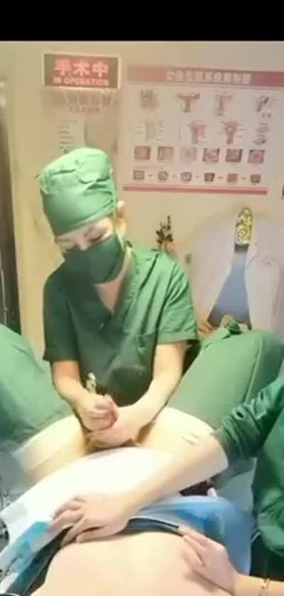 Handjob operation