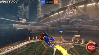 Just the NRG Rocket League boys have an aerial contest