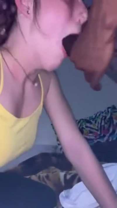 White Thot Sucking BBC