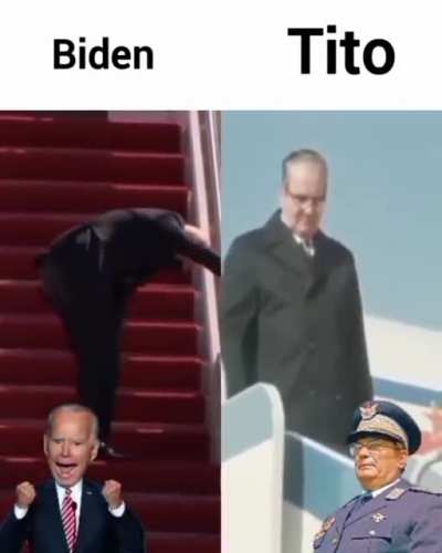 Liberals can't walk up stairs 🤣🤣🤣