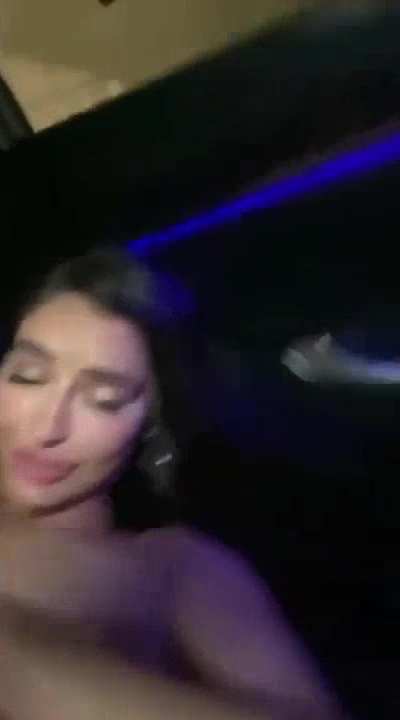 Emily Willis BTS anal in a car