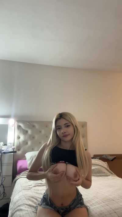my boobs are dying to feel a first touch
