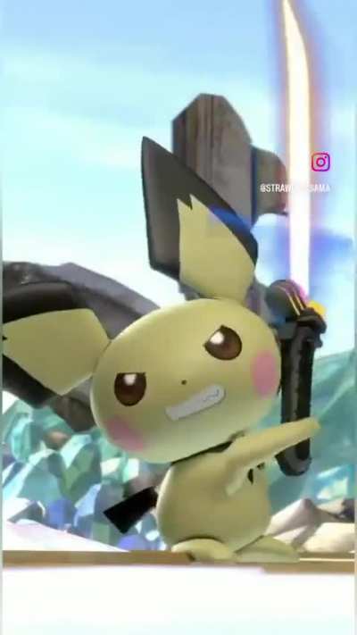 He’s got a Sword!