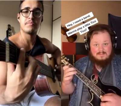 I have been making some TikTok content as of late and been getting to make some music with some seriously good musicians! This is Felipe Oliveira and I’s rendition of Tico Tico No Fuba.
