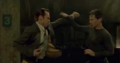 The variety of martial arts techniques used in the first Matrix movie is absolutely breathtaking