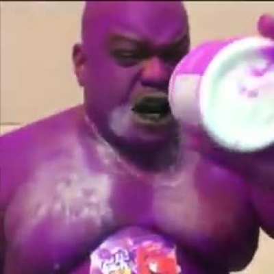 Grape Kool-Aid Man
