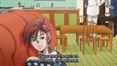 Kira listening to a vocal on a whole nother level