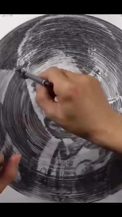 Drawing Marvel characters with a compass