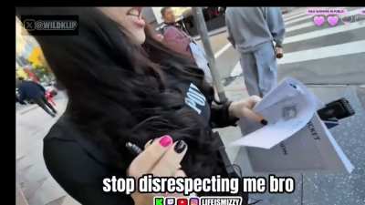 He actually just lost his mom and this female streamer went to prank him with fake ticket and she got what she wanted after all..