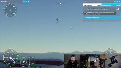 [Microsoft Flight Simulator] Totally normal flight patterns