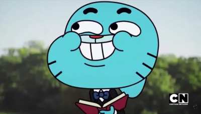 Gumball gets excited easily