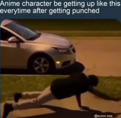 LITERALLY every protagonist in an anime show, lol😆.