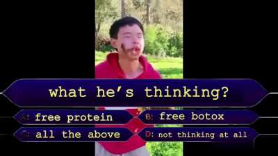 What he Thinking