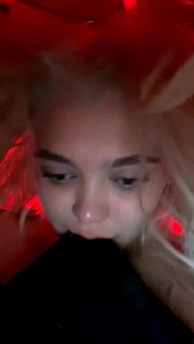 I did an oopsi in nightclub toilet