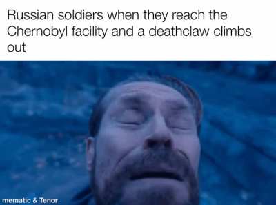 They better have some radaway