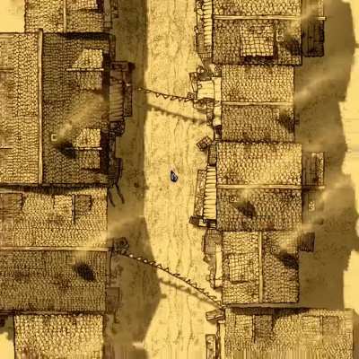 An attempt using procedural generation for roads with buildings.