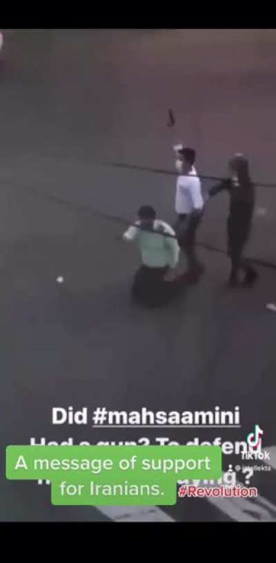 A message of support for Iran