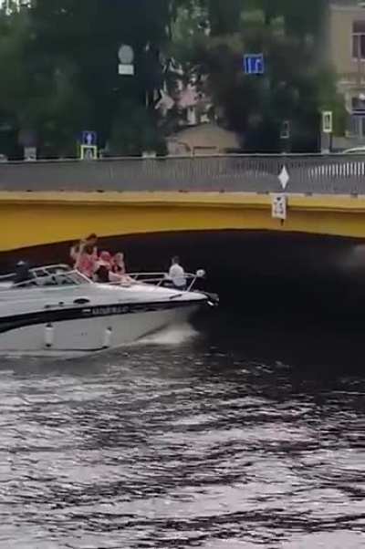 Pay no attention to the bridge in front of you