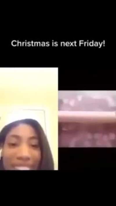 Christmas is next Friday!