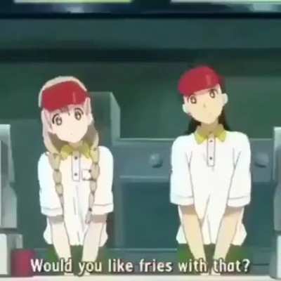 did i order fries