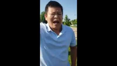 Two neighbors going at it over loud music