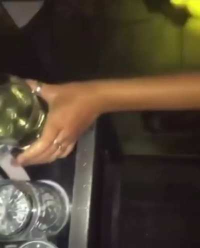 Should never leave your drink unattended...