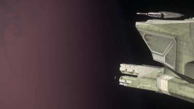 Idris-M Railgun to Person scale