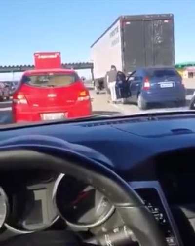 Just your ordinary car accident on the highway..