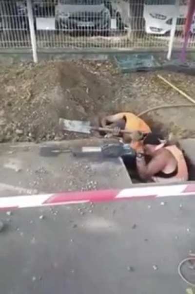 Reason why road works take so long