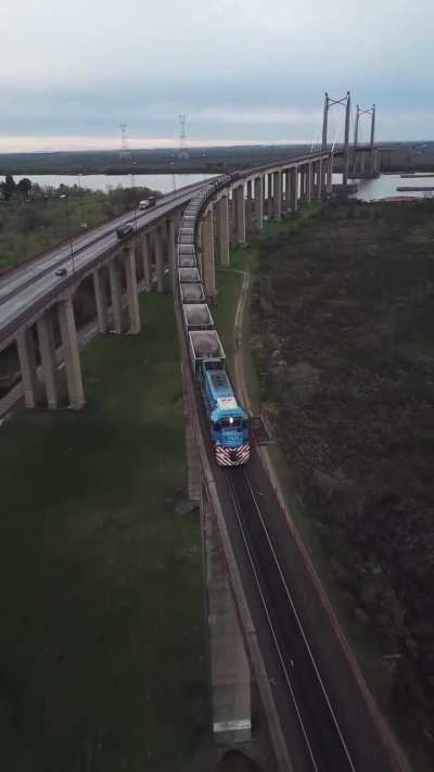Puente Justo José de Urquiza del Complejo Zárate - Brazo Largo del lado de Entre Ríos