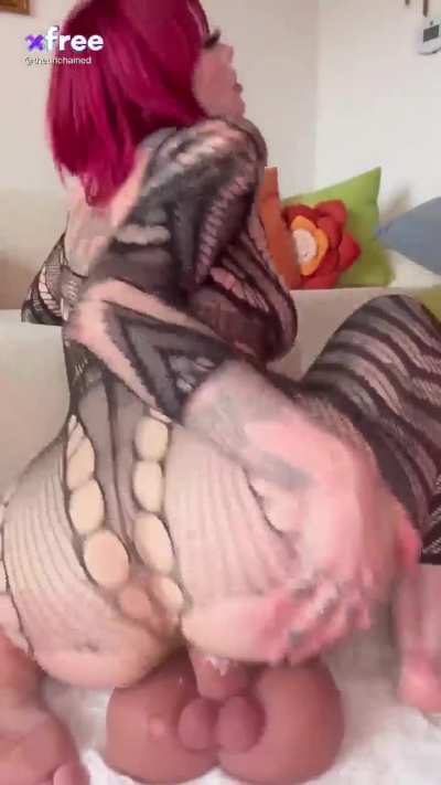 dildo riding slut