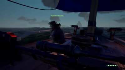 My poor cat. (Sea of Thieves)