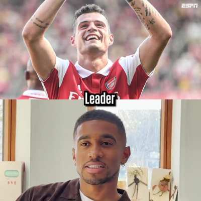 Describe your teammate in one word, featuring Reiss Nelson