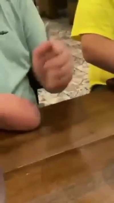 he won this match