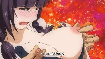 Boobs pressed against the glass [Why the hell are you here, Teacher!?]