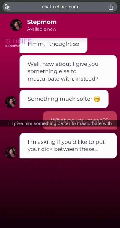I'm gonna use my body to please my son