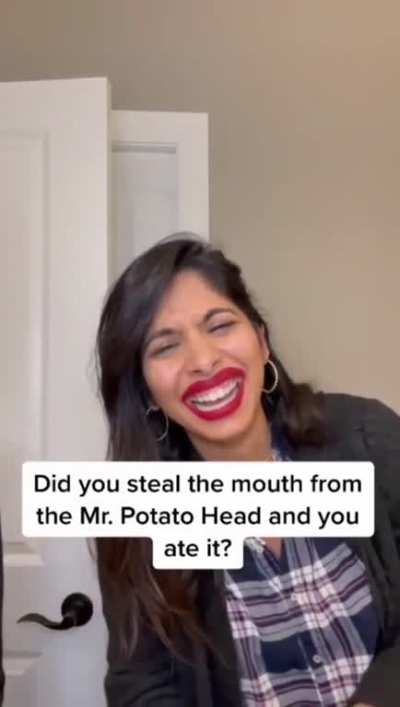 Dad roasts daughter