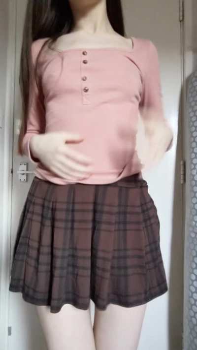 Would you like it if I wore this to our date, then took it off like this?